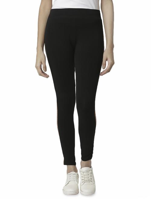 high rise side tapping jegging - 16779853 - Standard Image - 1