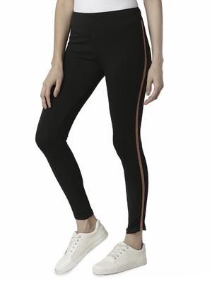 high rise side tapping jegging - 16779853 - Standard Image - 2