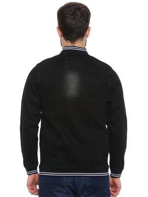 black washed denim jacket - 16780393 - Standard Image - 3