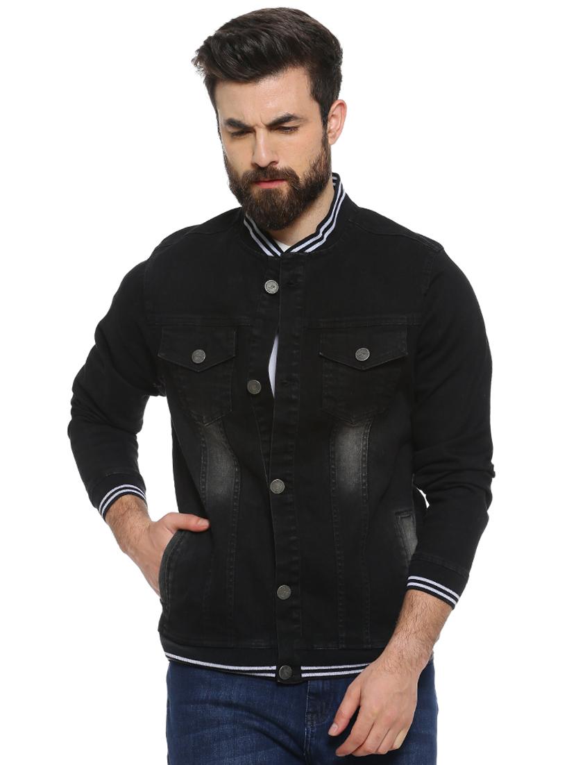 black washed denim jacket - 16780393 - Zoom Image - 1