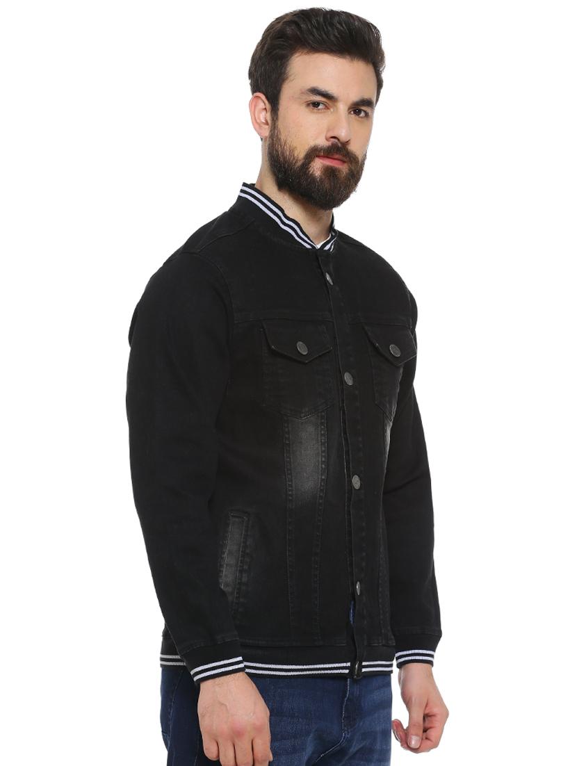 black washed denim jacket - 16780393 - Zoom Image - 2