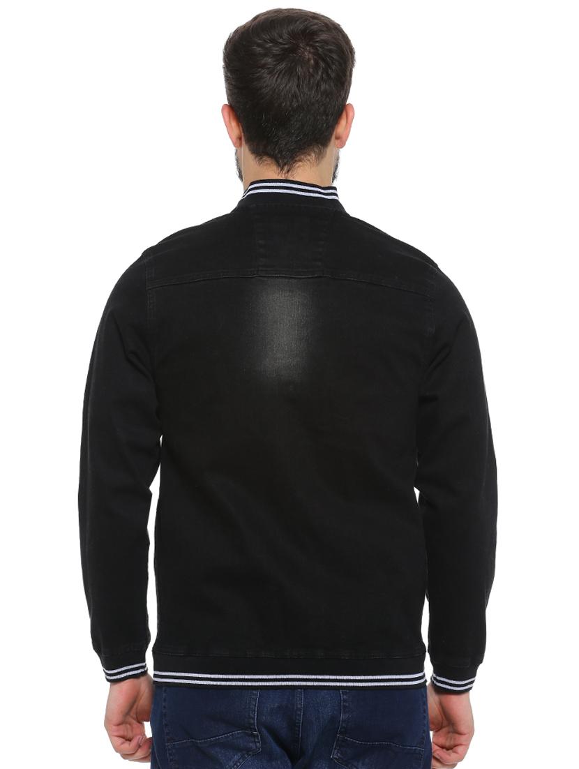 black washed denim jacket - 16780393 - Zoom Image - 3