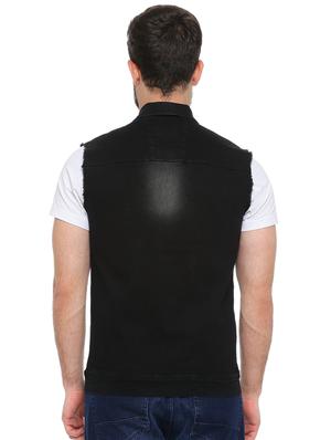 black washed denim jacket - 16780396 - Standard Image - 3