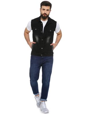 black washed denim jacket - 16780396 - Standard Image - 4
