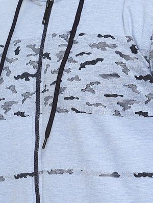 blue printed sweatshirt - 16780417 - Standard Image - 5