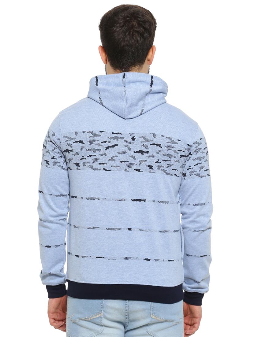 blue printed sweatshirt - 16780417 - Zoom Image - 3