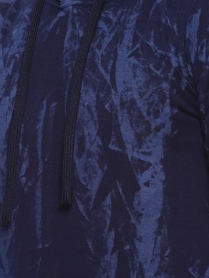 navy blue printed sweatshirt - 16780425 - Standard Image - 5