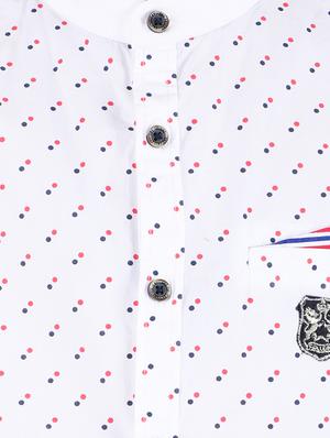 long sleeved curved hem shirt - 16780761 - Standard Image - 4