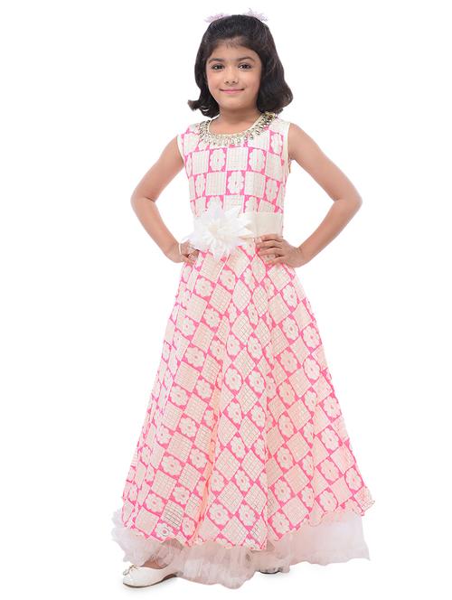 pink net party gown - 16781477 - Very Small Image - 1