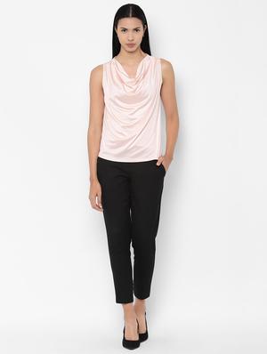 cowl neck solid top - 16781758 - Standard Image - 3