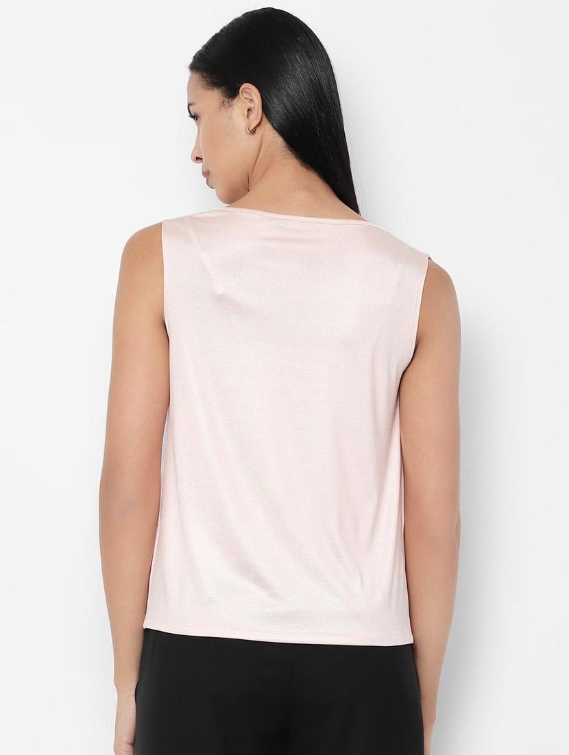 cowl neck solid top - 16781758 - Zoom Image - 2