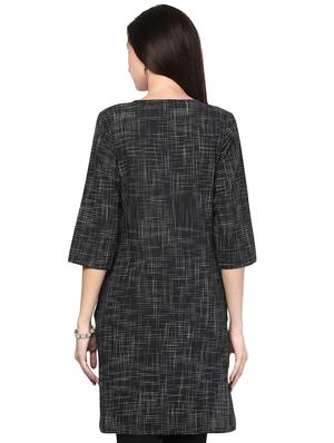 printed straight kurta - 16781940 - Standard Image - 3