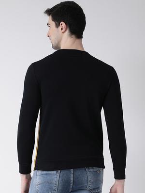 black chest printed sweatshirt - 16782453 - Standard Image - 4