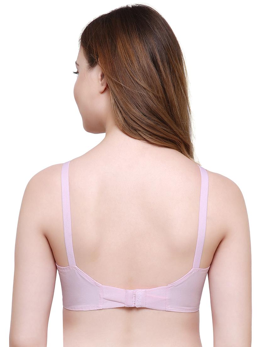 bow patch solid bra - 16782555 - Zoom Image - 3