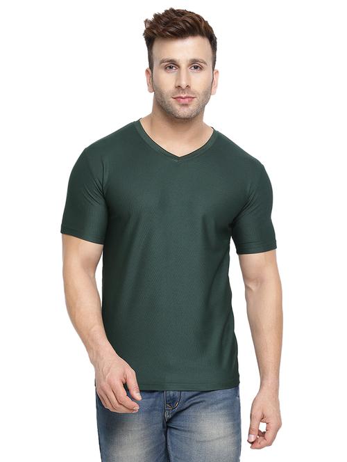 green solid t-shirt - 16782957 - Standard Image - 1
