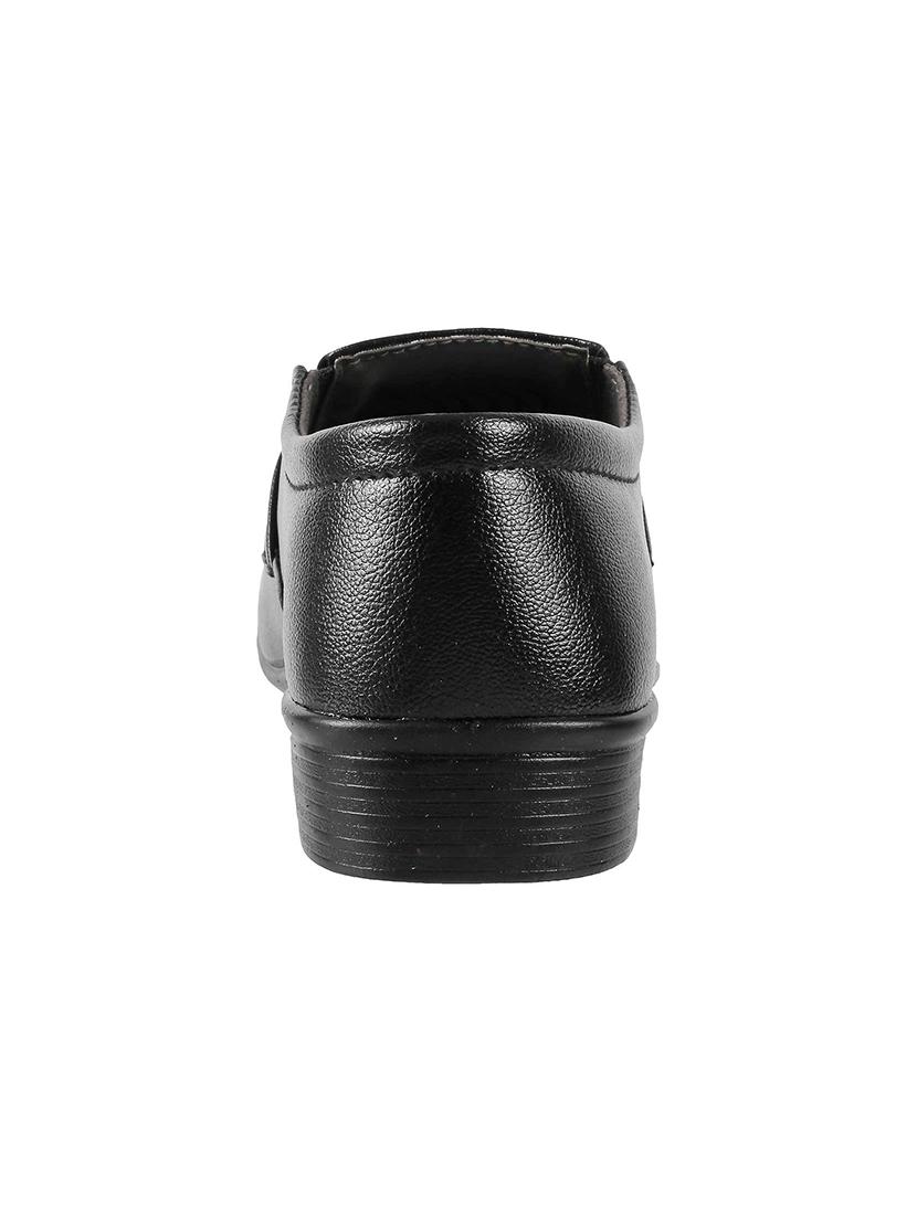 black leather slip ons - 16783040 - Zoom Image - 3