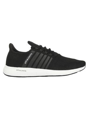 black fabric lace up sport shoes - 16783350 - Standard Image - 2