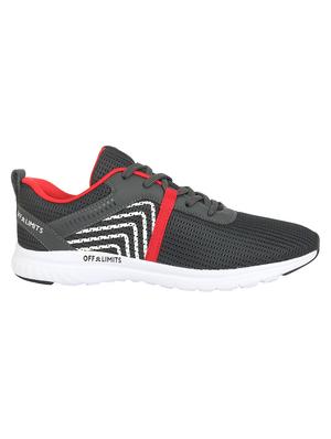 grey mesh lace up sport shoes - 16783363 - Standard Image - 2