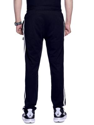 black side striped full length track pant - 16783439 - Standard Image - 3