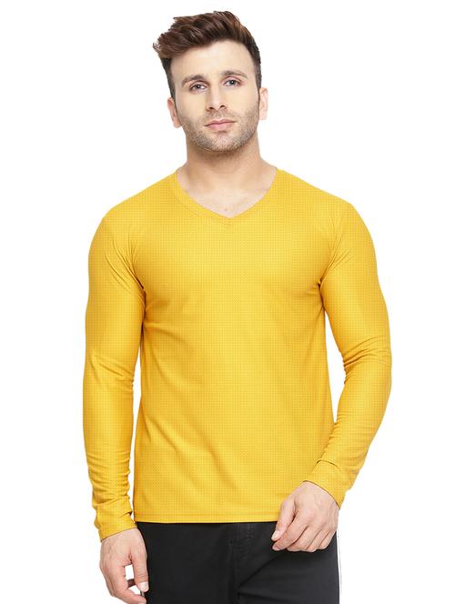 yellow solid t-shirt - 16783537 - Standard Image - 1