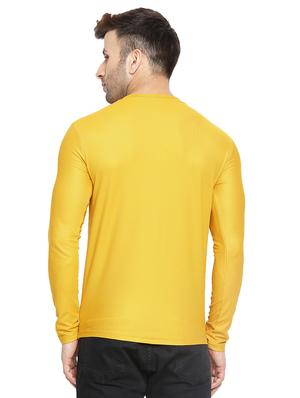 yellow solid t-shirt - 16783537 - Standard Image - 3