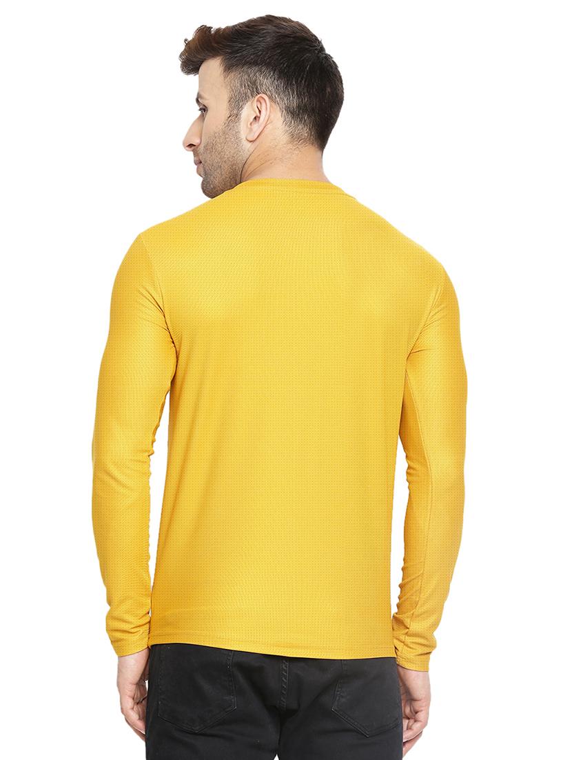 yellow solid t-shirt - 16783537 - Zoom Image - 3