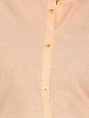 solid straight kurta - 16784353 - Standard Image - 4