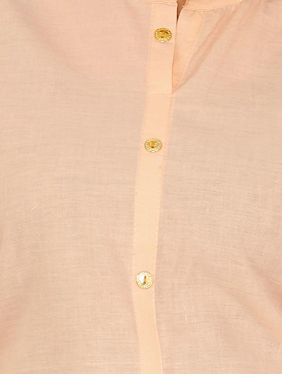 solid straight kurta - 16784353 - Zoom Image - 4
