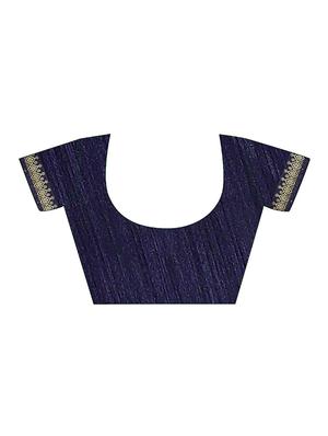 self design embroidered saree with blouse - 16784528 - Standard Image - 3