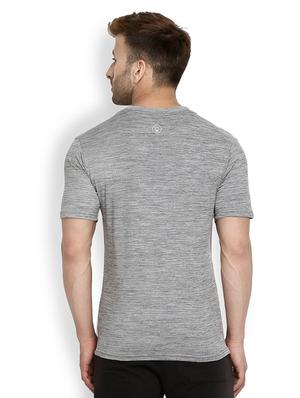 grey solid t-shirt - 16784602 - Standard Image - 3