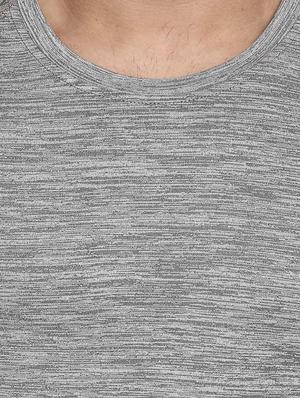 grey solid t-shirt - 16784602 - Standard Image - 4