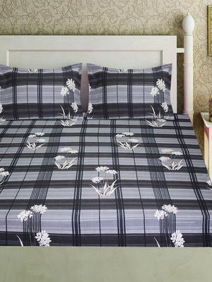 double bed sheet with 2 pillow covers - 16785219 - Standard Image - 2