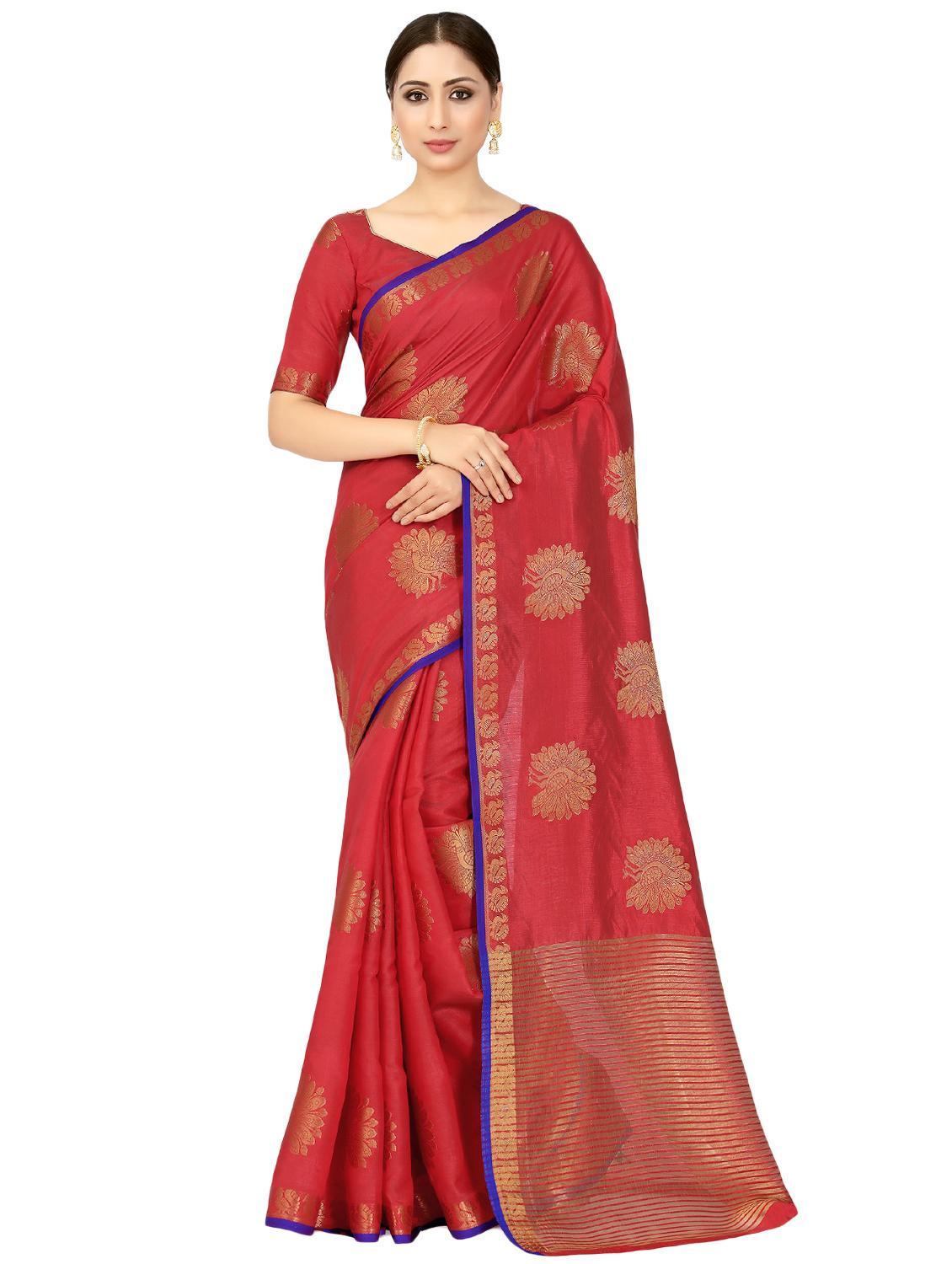 conversational kanjivaram saree with blouse