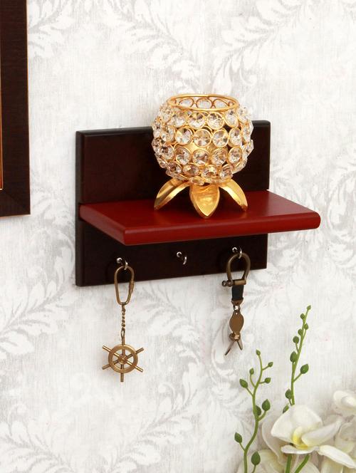 wall shelf cum key holder - 16785442 - Standard Image - 1