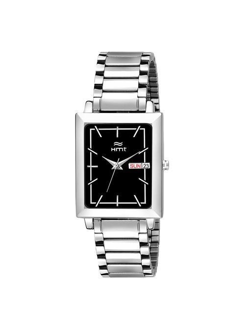 hemt day and date analog black dial men watch-hm-gsq302-blk-slv-ch - 16786077 - Very Small Image - 1