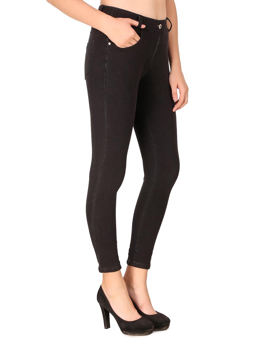 high rise skinny fit jeggings - 16786799 - Zoom Image - 2