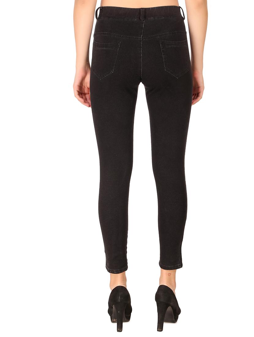 high rise skinny fit jeggings - 16786799 - Zoom Image - 3