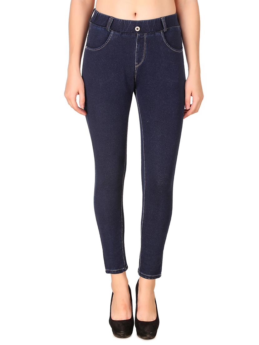 high rise skinny fit jeans - 16786800 - Zoom Image - 1