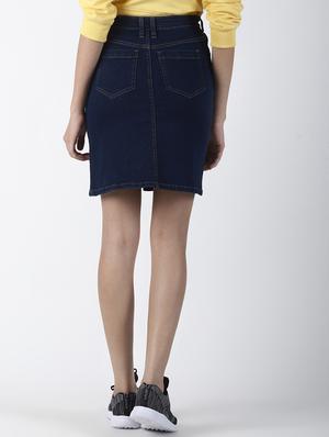 high rise a-line skirt - 16786994 - Standard Image - 3