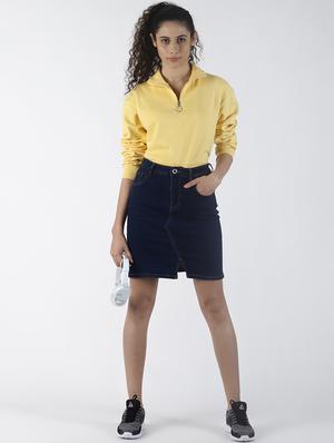 high rise a-line skirt - 16786994 - Standard Image - 4