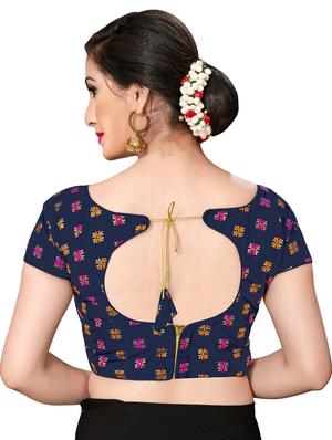 self design blouse - 16787137 - Standard Image - 3