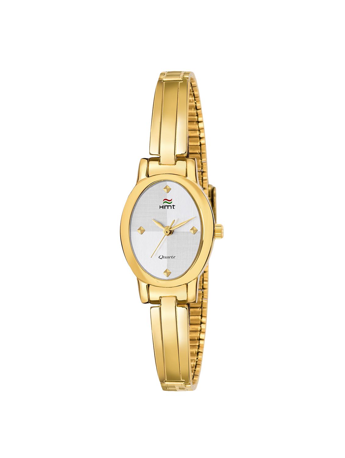 hemt white dial analog women's watch-hm-lr045-wht-gld-ch - 16787196 - Zoom Image - 1