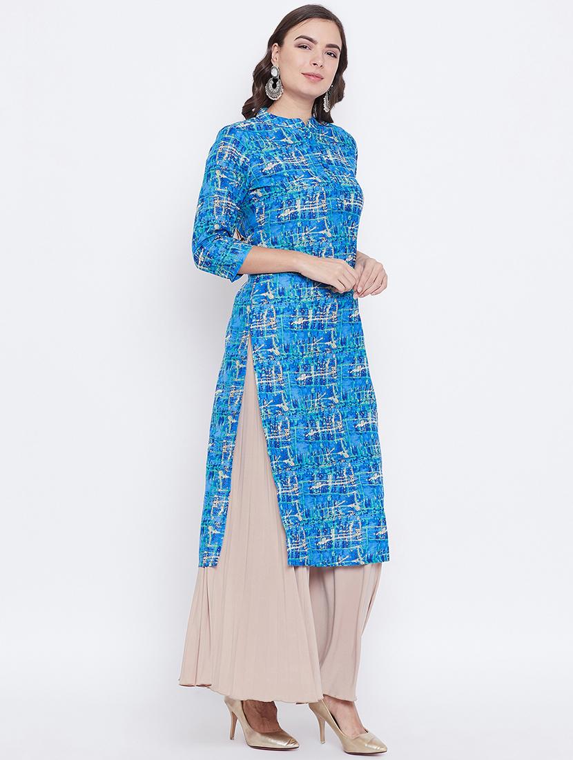 abstract straight kurta - 16787214 - Zoom Image - 2
