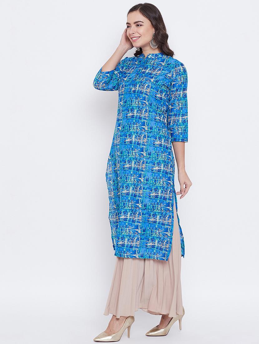 abstract straight kurta - 16787214 - Zoom Image - 3