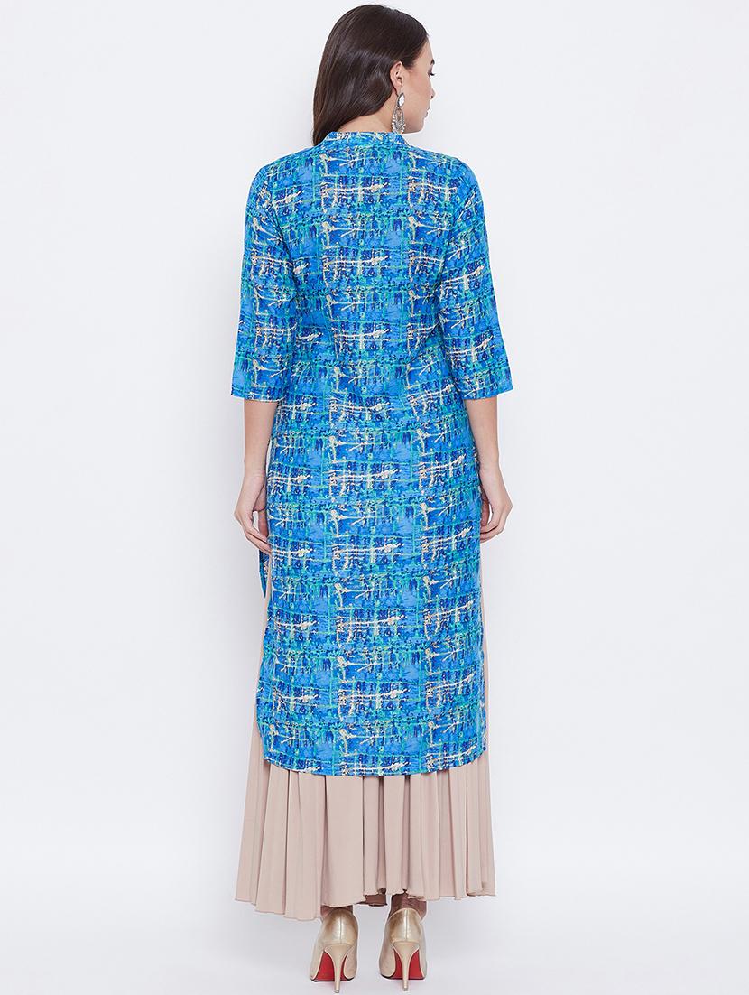 abstract straight kurta - 16787214 - Zoom Image - 4