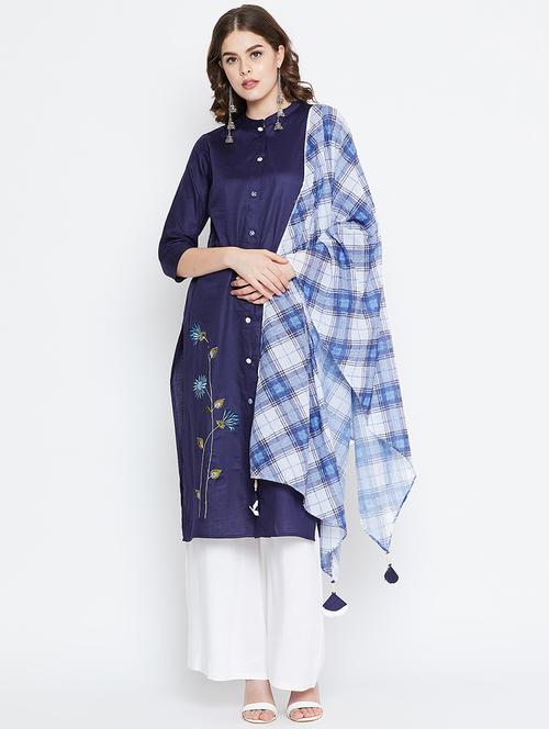 solid straight kurta - 16787229 - Standard Image - 1