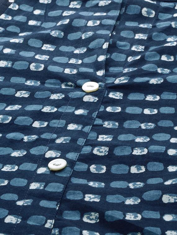 printed a-line kurta - 16787347 - Zoom Image - 4