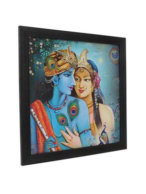 "radha krishna" print wooden painting - 16788561 - Standard Image - 2