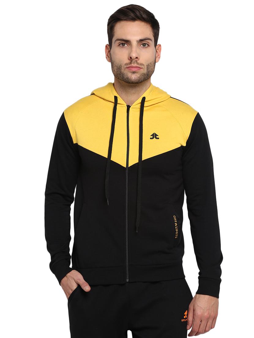 black color block sweatshirt - 16790297 - Zoom Image - 1