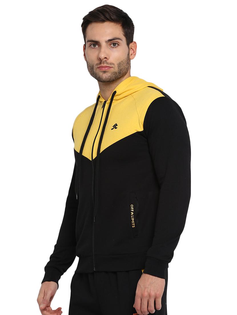 black color block sweatshirt - 16790297 - Zoom Image - 2